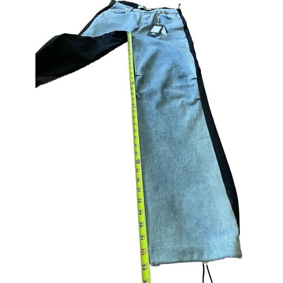 ESPARANTO Colour Block Acid  Wash Women Boyfriend Jeans From European Designer - Picture 4 of 10